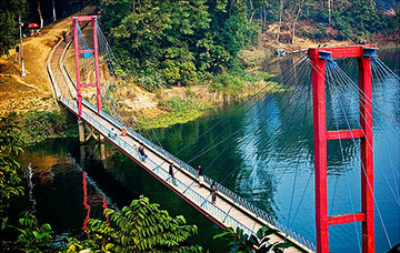 Hanging Bridge, Rangamati (ঝুলন্ত সেতু, রাঙামাটি)