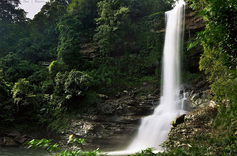 Byrdaw Falls, Pomshutia, Meghalaya