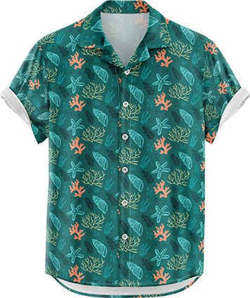coral-print-cuban-shirt