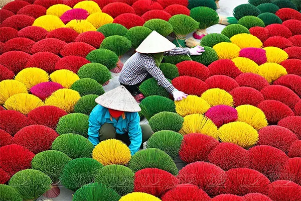 Quang Phu Cau or Incense Stick Village